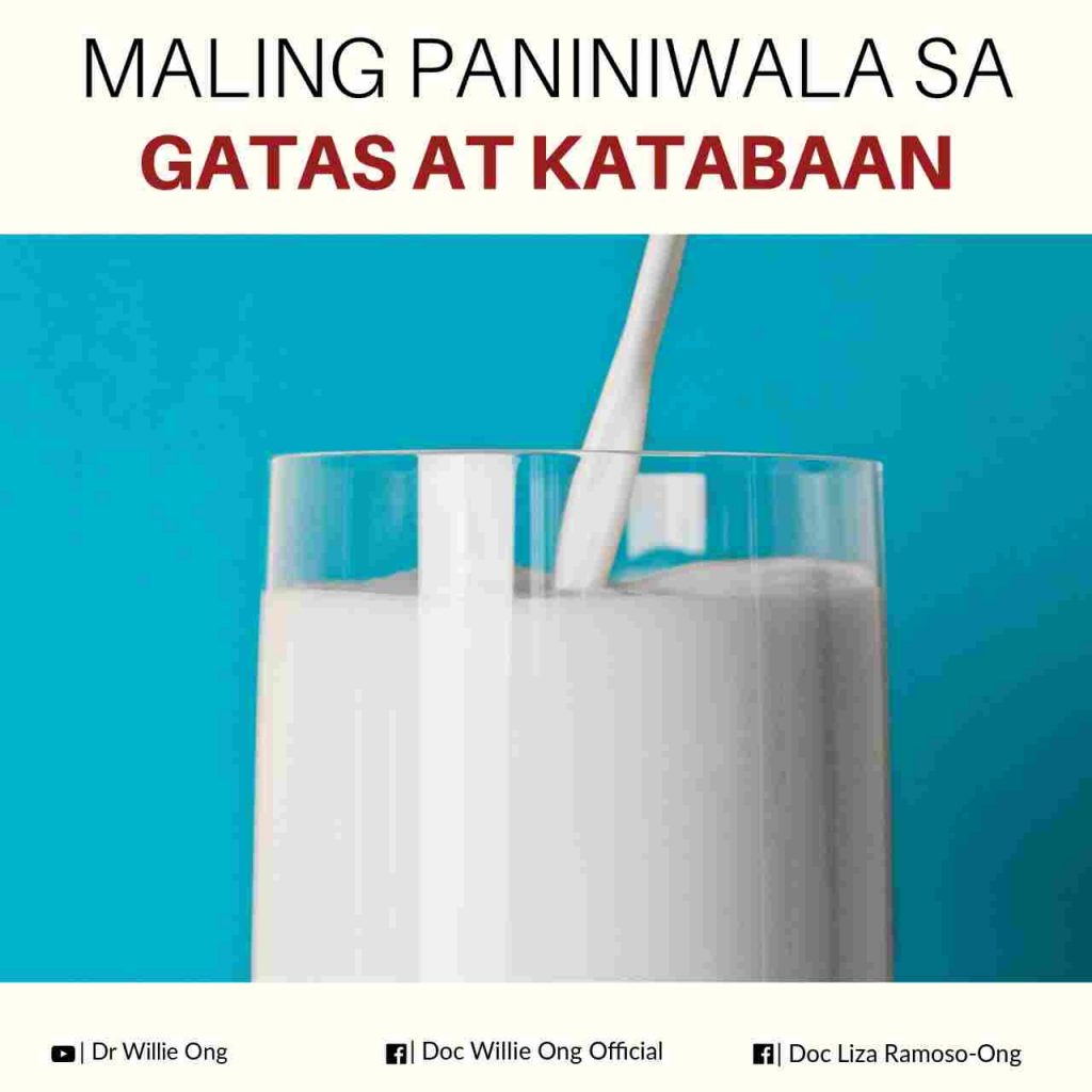 A photo of a glass of milk